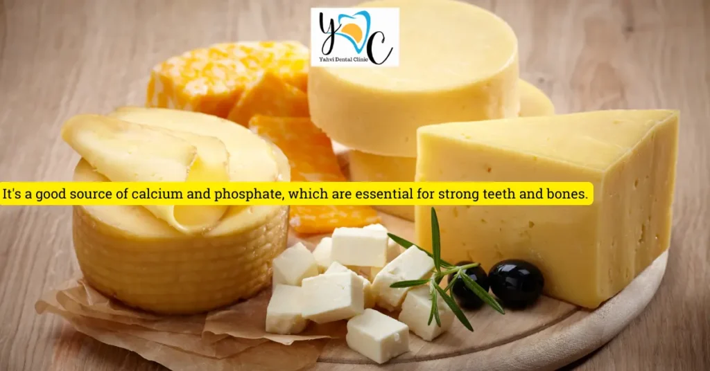 cheez has calcium to keep teeth healthy and strong