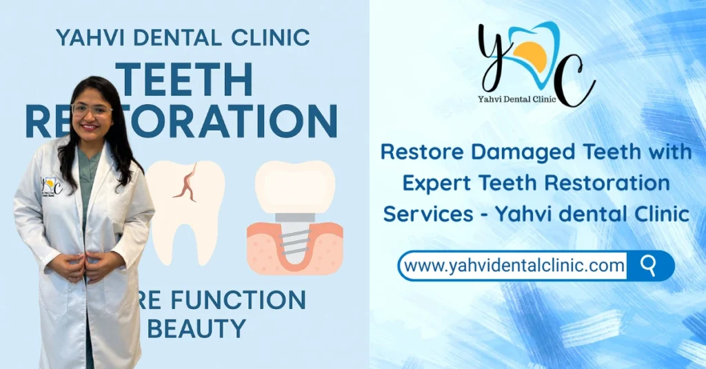 teeth restoration restore damaged teeth